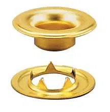 #0 1/4" Plain Grommet & Tooth Washer