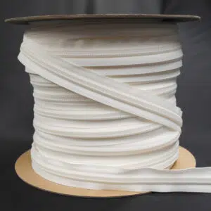 YKK® #10 Ziplon® Chain Zipper White