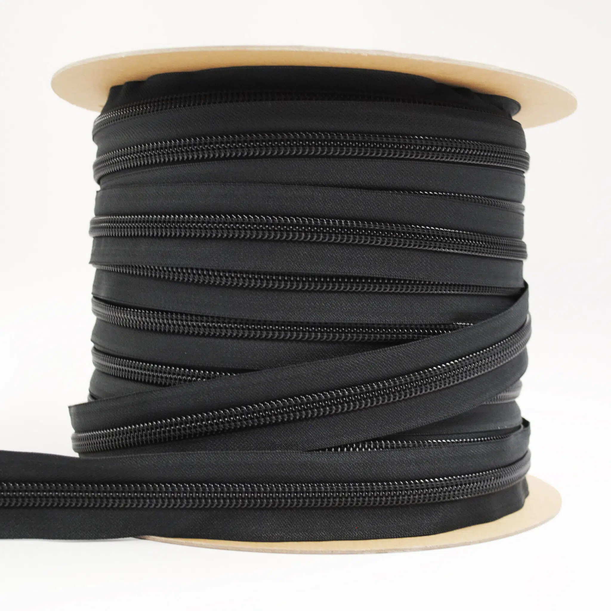 YKK® #10 Ziplon® Chain Zipper Black 3/4" Wide Tape