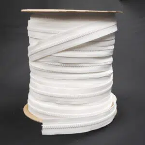 YKK® #5 Vislon® Chain Zipper White