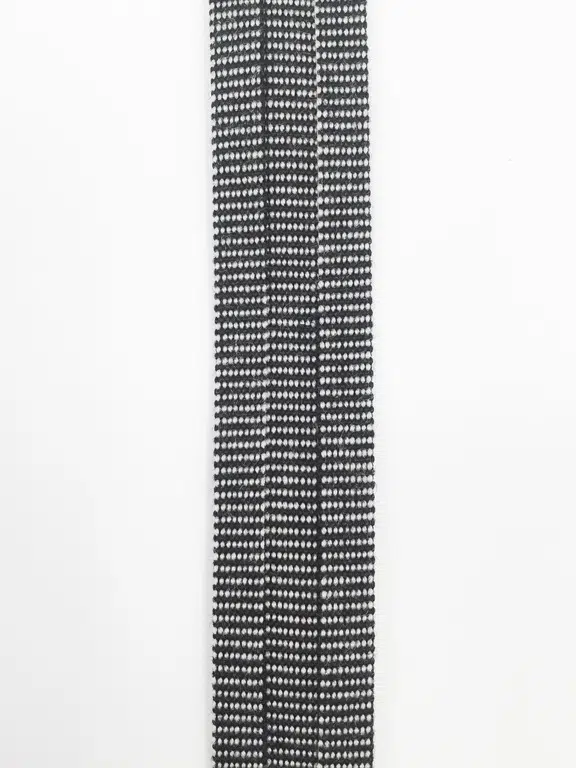 3/4" Straight Cut Sunbrella Binding Charcoal Tweed