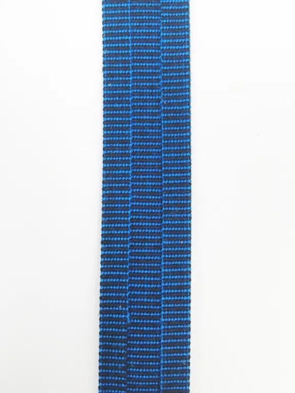 3/4" Straight Cut Sunbrella Binding Royal Blue Tweed