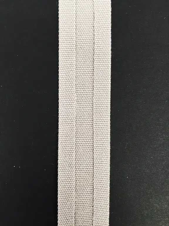 1" Straight Cut Sunbrella Binding Oyster