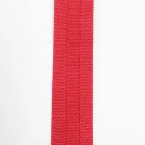 3/4" Straight Cut Sunbrella Binding Logo Red