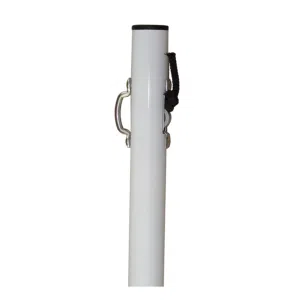 White Carbon Fiber Shade Poles