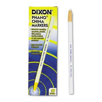 China Marker Grease Pencils White