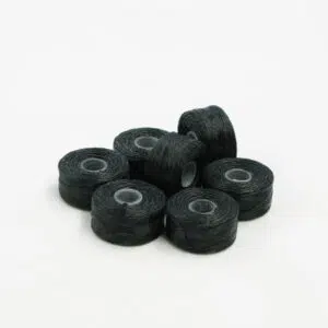 Polymatic Style "G" Pre-wound Bobbins Black