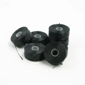 Polymatic Style "M" Pre-wound Bobbins Black