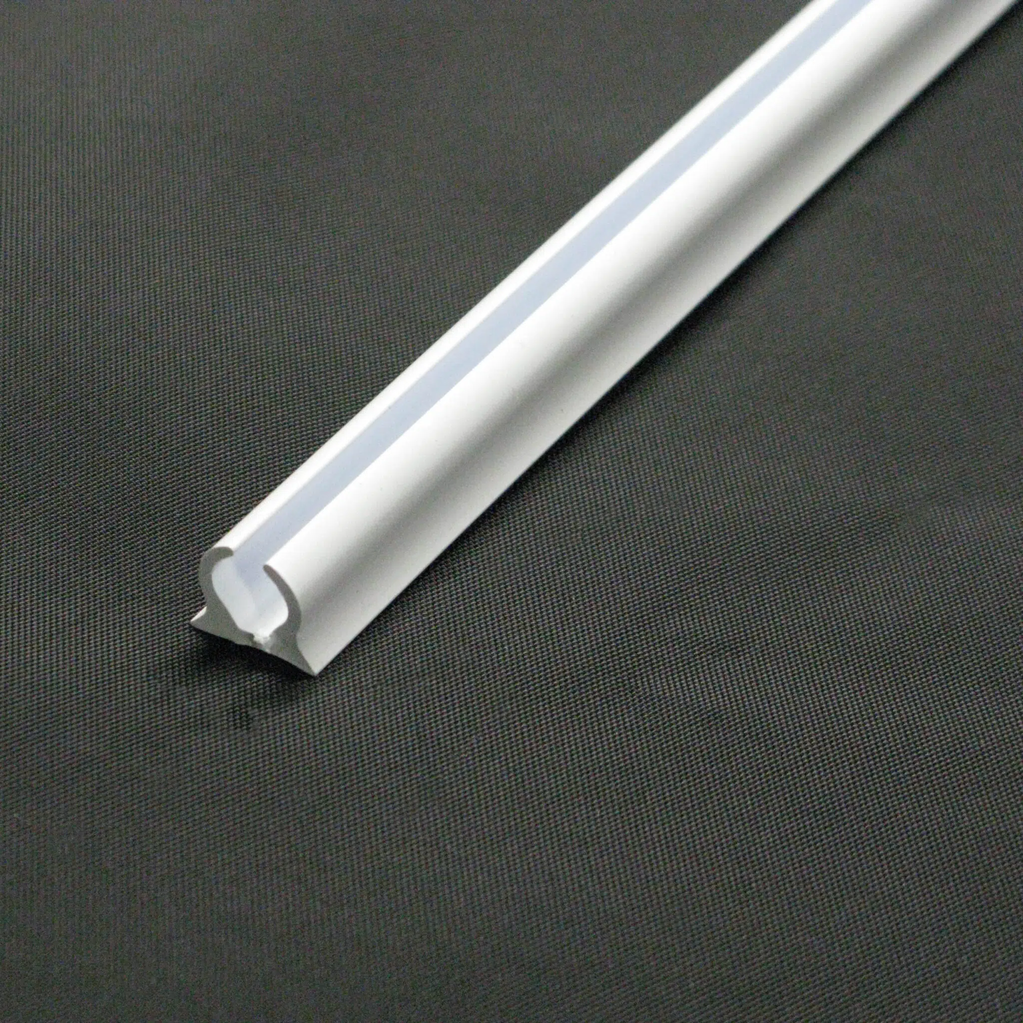 PVC Flex-A-Rail™ Molding 7'6" Lengths White