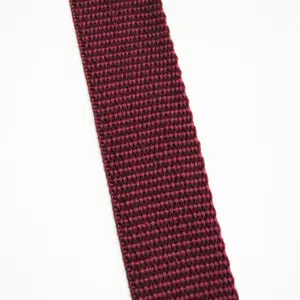 1" Polypropylene Medium Webbing Burgundy