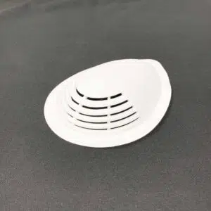 Small White Sewable Vent