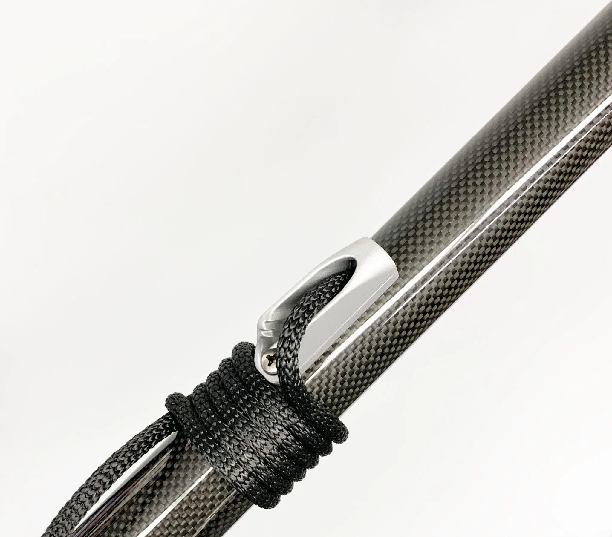 Black Carbon Fiber Bow Poles