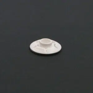 White Mini Domed Stud (25mm)