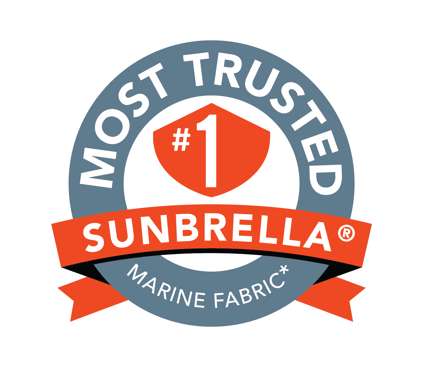 60" Sunbrella Plus Marine Acrylic Jockey Red - Image 2